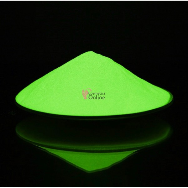 Pudra fosforescenta pentru Gel UV sau Acril 12 Verde -> Verde Neon